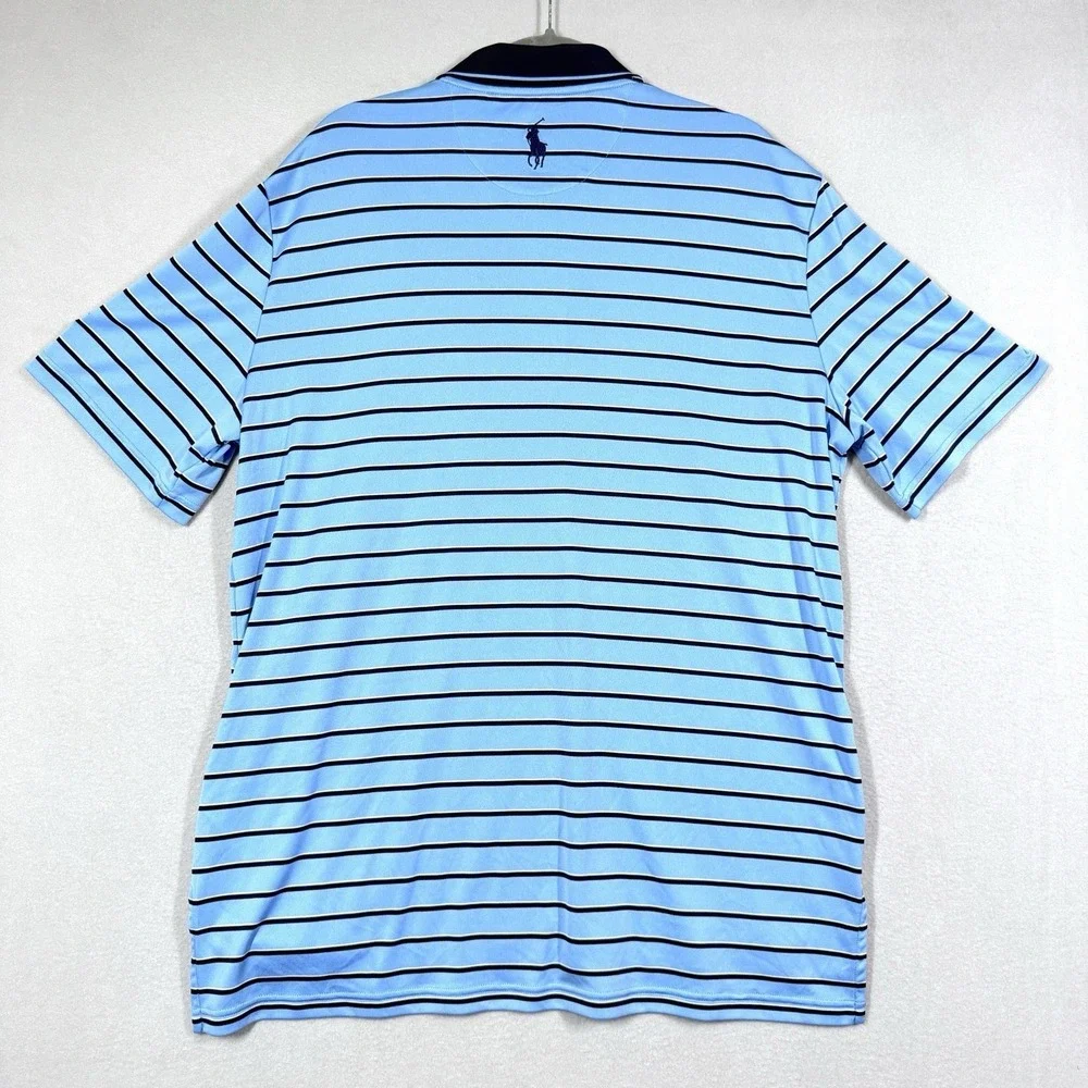 Polo Ralph Lauren Polo Shirt Men XL US Open 121st Torrey Pines Logo Golf Wicking